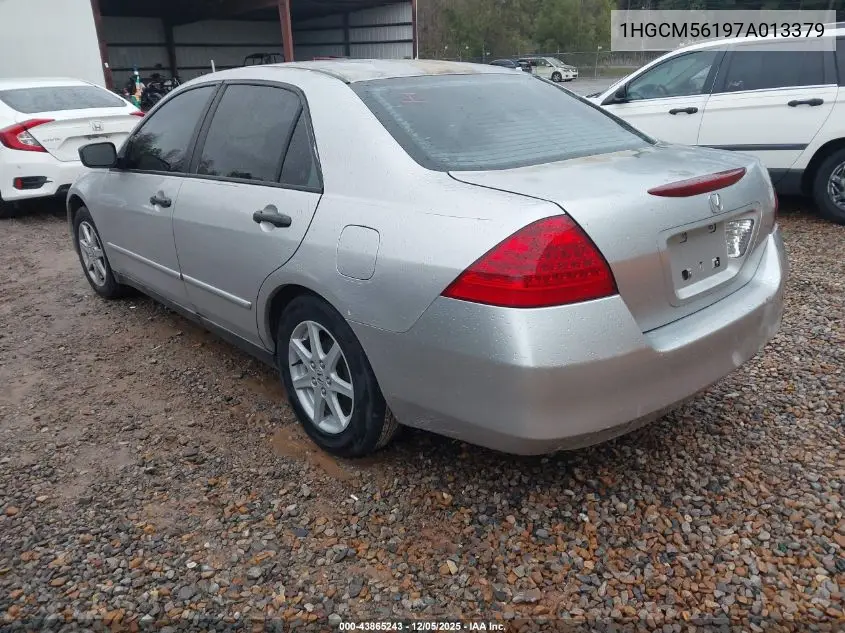 1HGCM56197A013379 2007 Honda Accord 2.4 Vp
