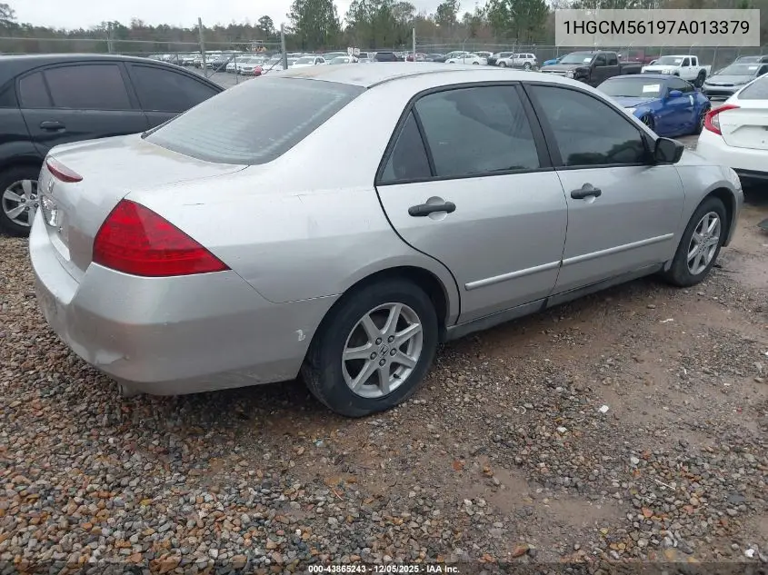 1HGCM56197A013379 2007 Honda Accord 2.4 Vp