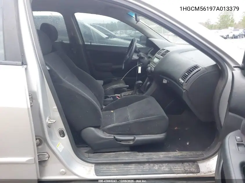 1HGCM56197A013379 2007 Honda Accord 2.4 Vp