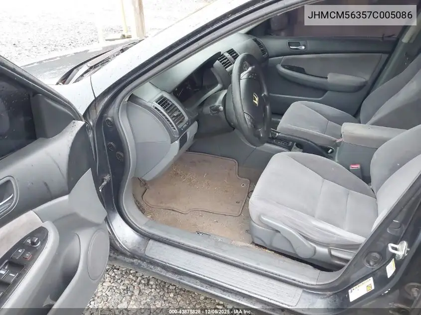 JHMCM56357C005086 2007 Honda Accord 2.4 Se