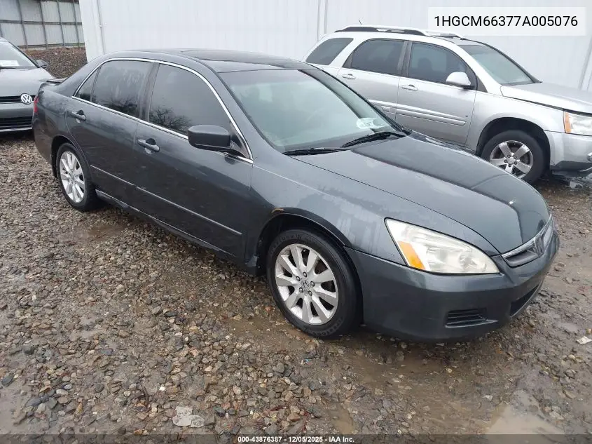 1HGCM66377A005076 2007 Honda Accord 3.0 Lx