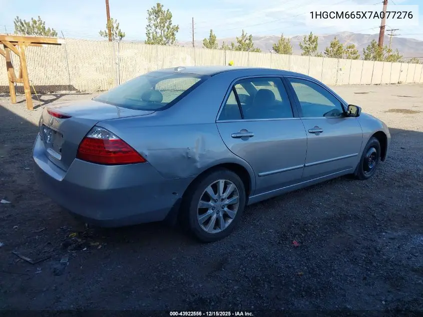 1HGCM665X7A077276 2007 Honda Accord 3.0 Ex