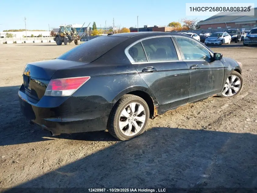 1HGCP26808A808325 2008 Honda Accord Ex-L