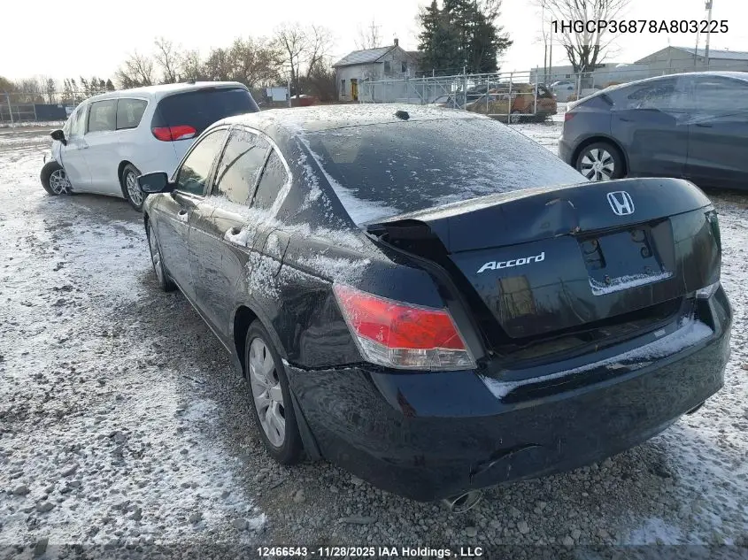 1HGCP36878A803225 2008 Honda Accord Ex-L V6