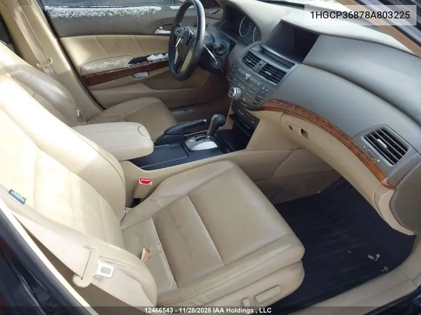 1HGCP36878A803225 2008 Honda Accord Ex-L V6