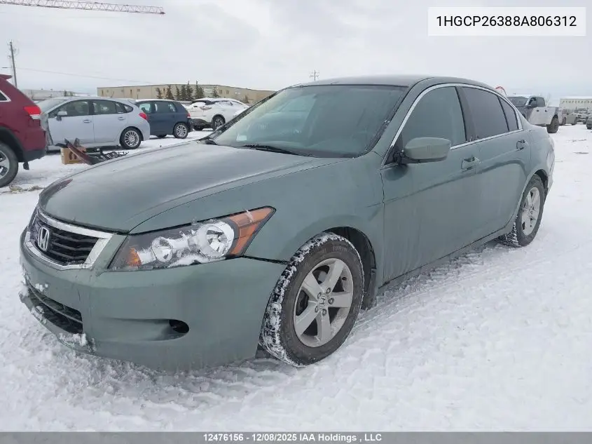 1HGCP26388A806312 2008 Honda Accord Lx