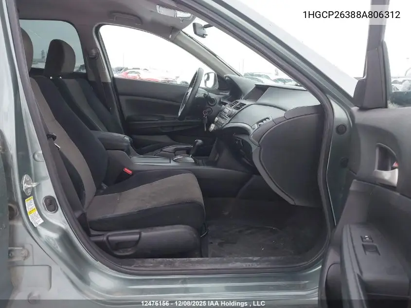 1HGCP26388A806312 2008 Honda Accord Lx
