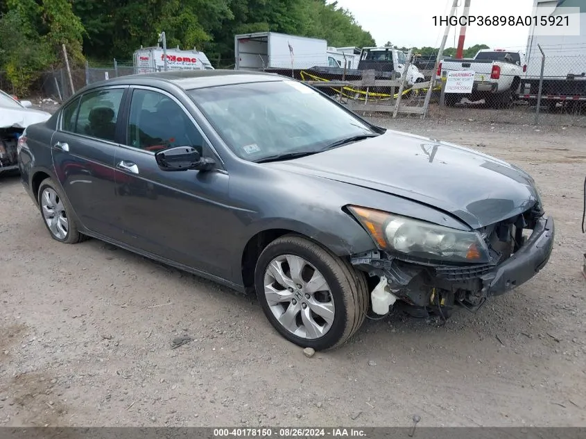 2008 Honda Accord 3.5 Ex-L VIN: 1HGCP36898A015921 Lot: 40178150