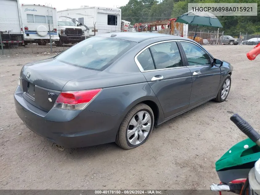 1HGCP36898A015921 2008 Honda Accord 3.5 Ex-L