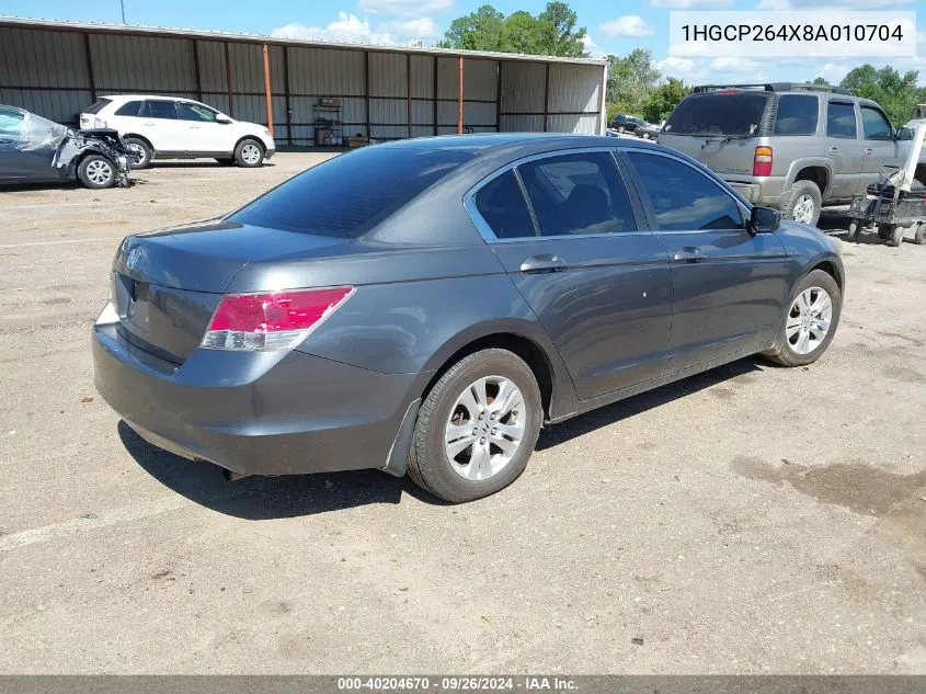 1HGCP264X8A010704 2008 Honda Accord 2.4 Lx-P