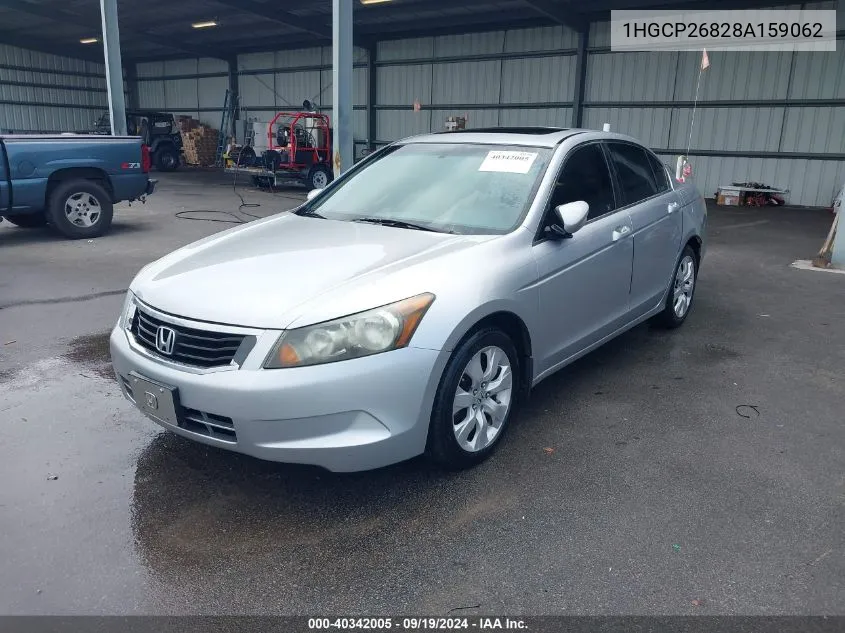 2008 Honda Accord 2.4 Ex-L VIN: 1HGCP26828A159062 Lot: 40342005