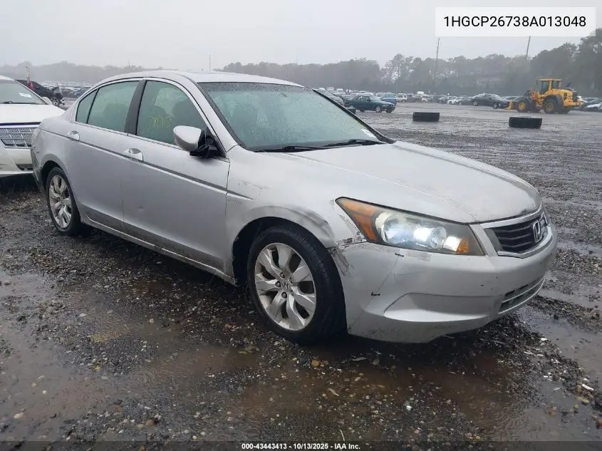 1HGCP26738A013048 2008 Honda Accord 2.4 Ex