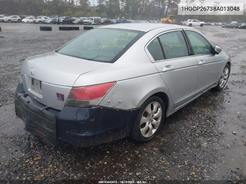 1HGCP26738A013048 2008 Honda Accord 2.4 Ex