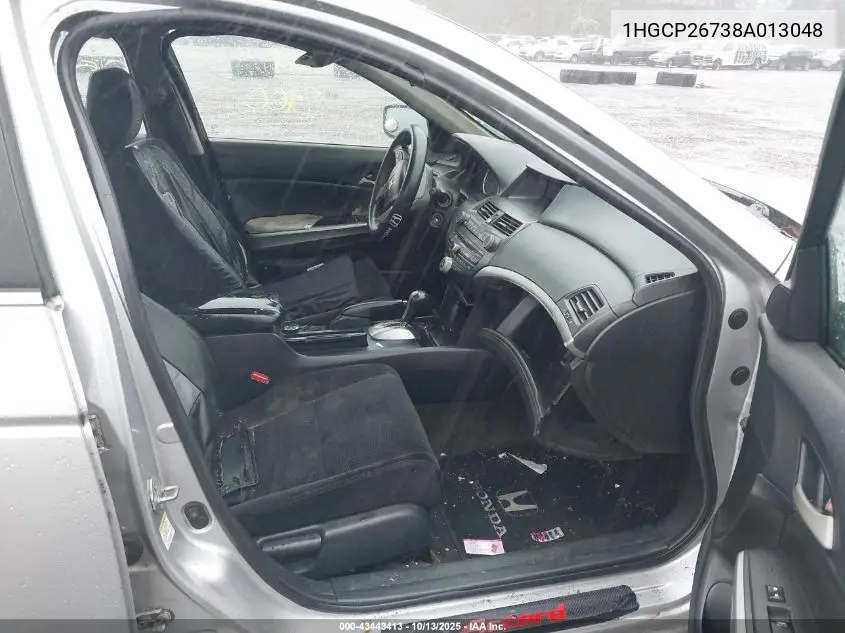 1HGCP26738A013048 2008 Honda Accord 2.4 Ex