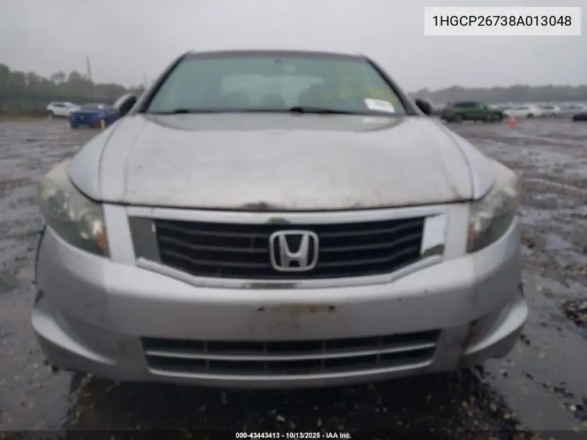 1HGCP26738A013048 2008 Honda Accord 2.4 Ex