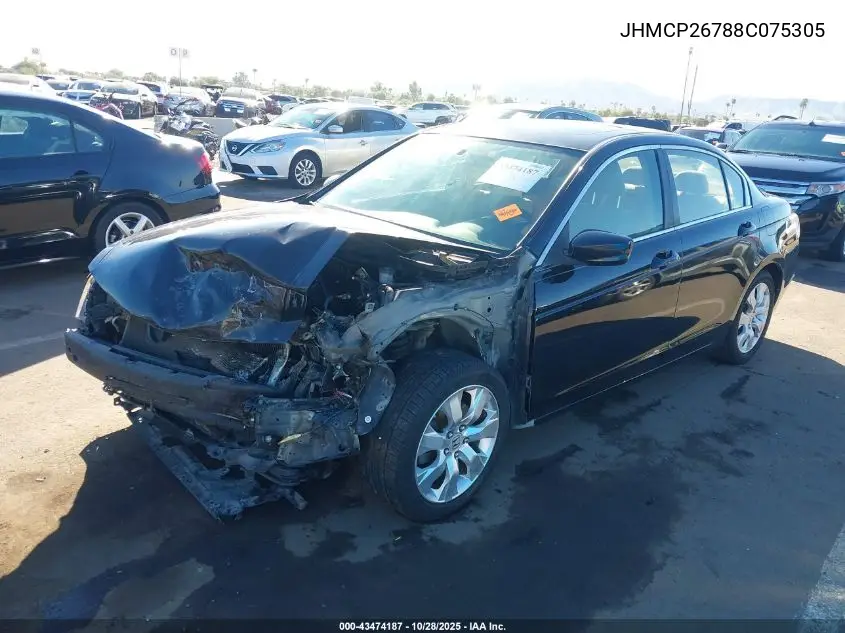 JHMCP26788C075305 2008 Honda Accord 2.4 Ex