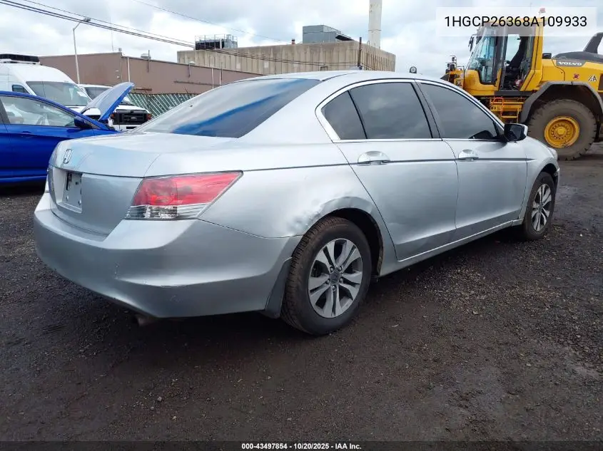 1HGCP26368A109933 2008 Honda Accord 2.4 Lx