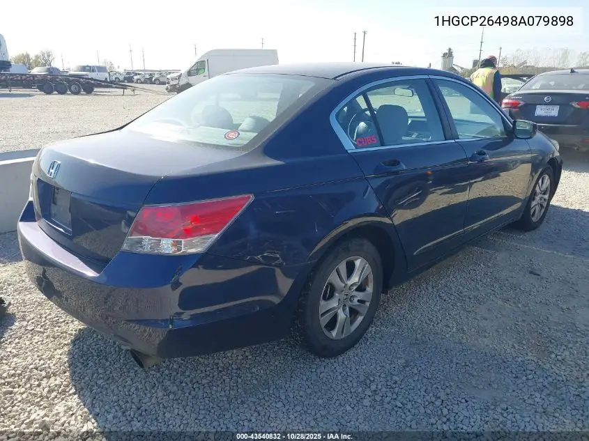 1HGCP26498A079898 2008 Honda Accord 2.4 Lx-P