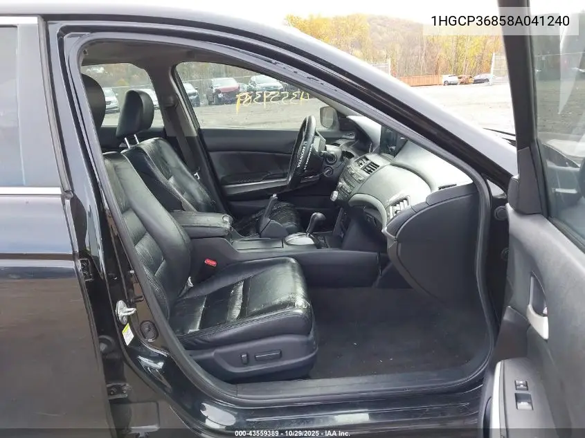 1HGCP36858A041240 2008 Honda Accord 3.5 Ex-L