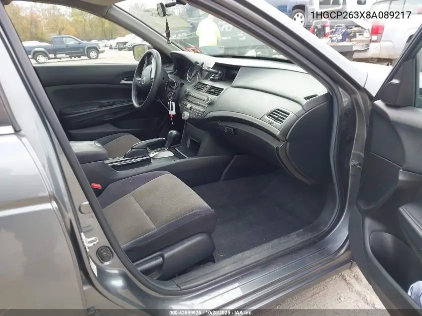 1HGCP263X8A089217 2008 Honda Accord 2.4 Lx