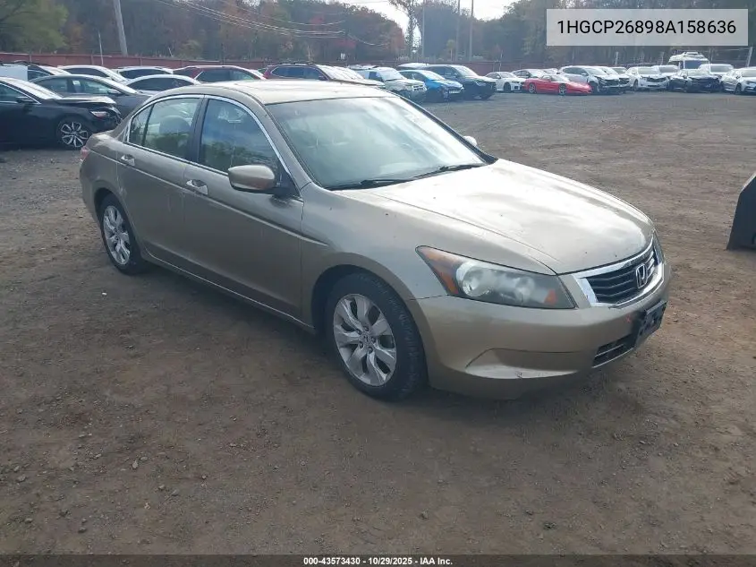 1HGCP26898A158636 2008 Honda Accord 2.4 Ex-L