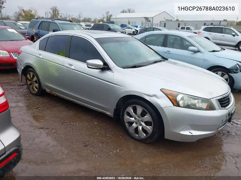 1HGCP26788A023610 2008 Honda Accord 2.4 Ex
