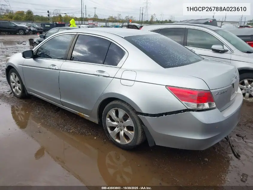 1HGCP26788A023610 2008 Honda Accord 2.4 Ex