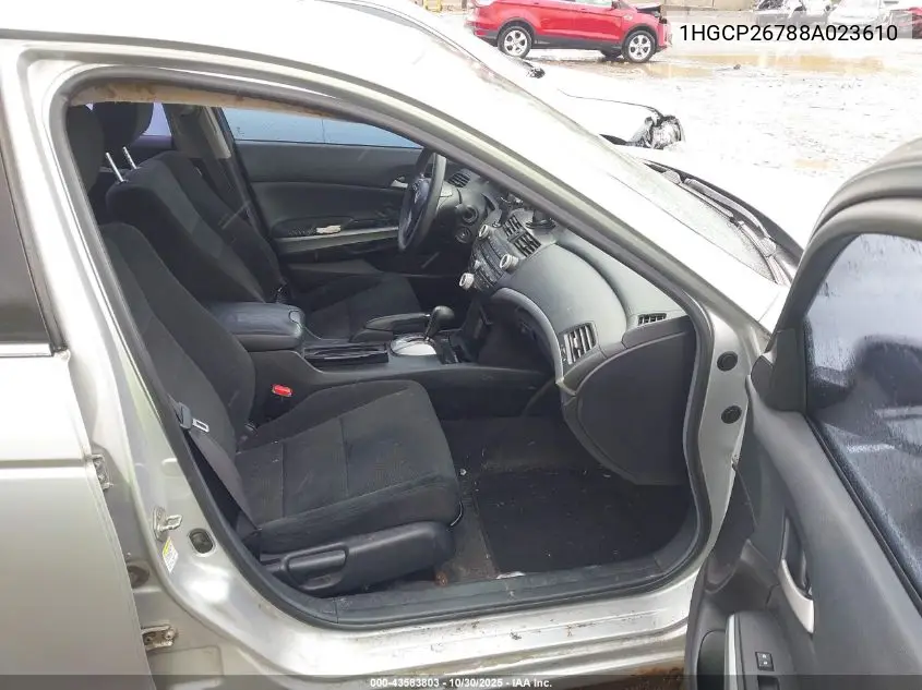 1HGCP26788A023610 2008 Honda Accord 2.4 Ex