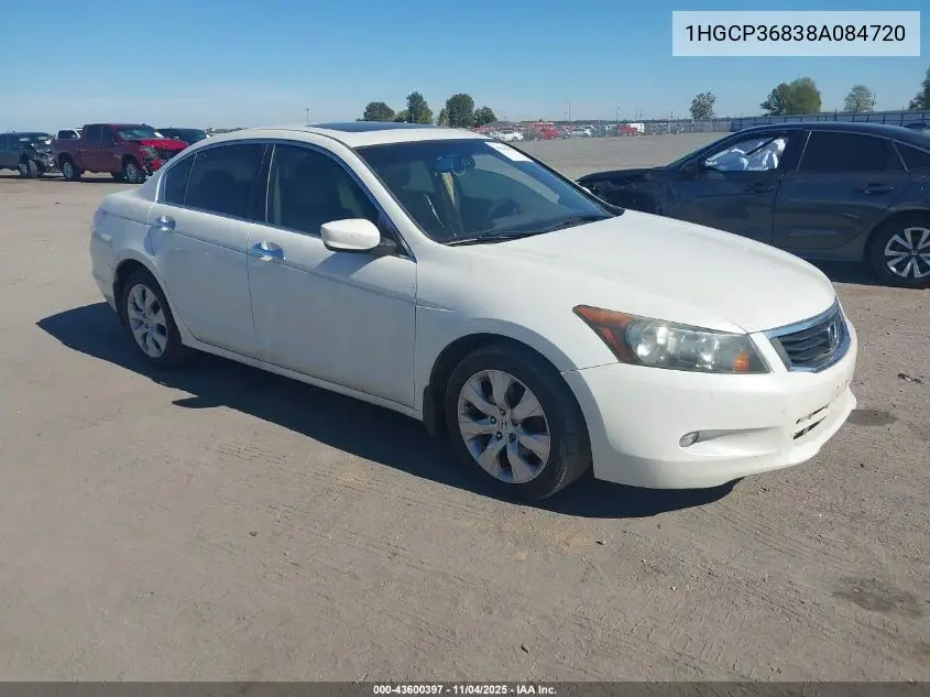 1HGCP36838A084720 2008 Honda Accord 3.5 Ex-L