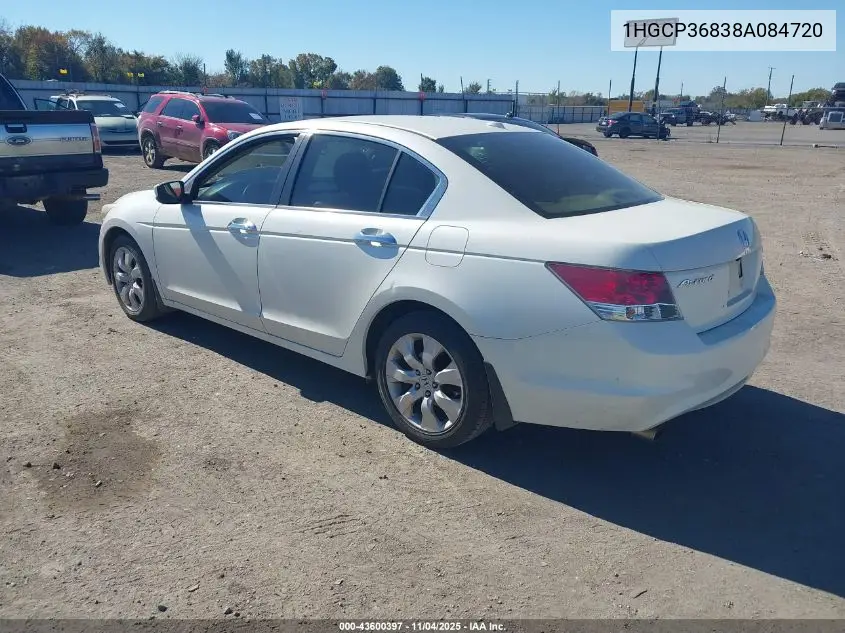 1HGCP36838A084720 2008 Honda Accord 3.5 Ex-L