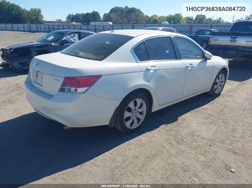 1HGCP36838A084720 2008 Honda Accord 3.5 Ex-L