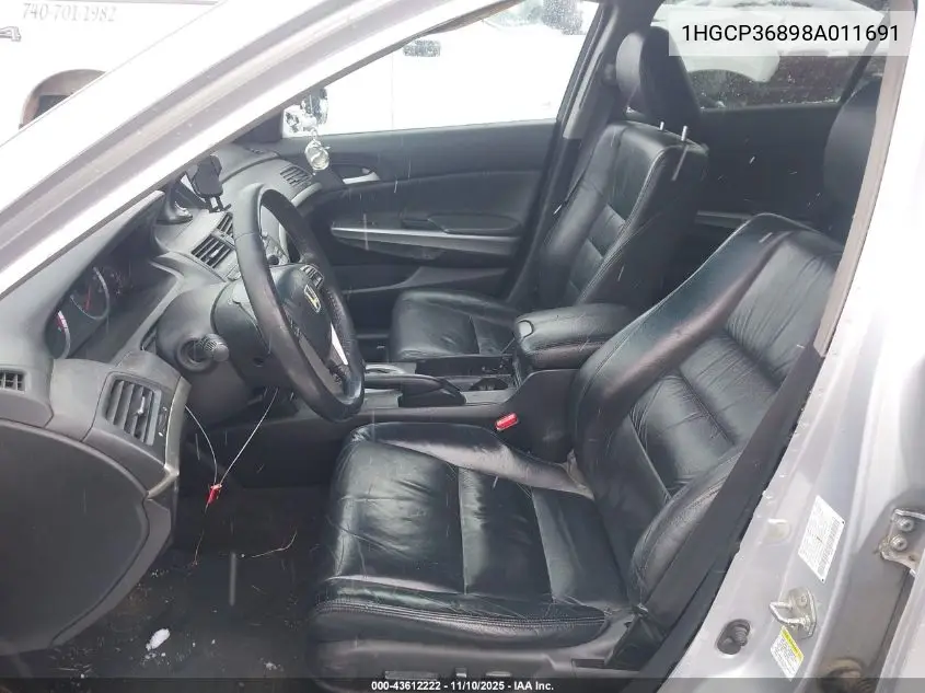 1HGCP36898A011691 2008 Honda Accord 3.5 Ex-L