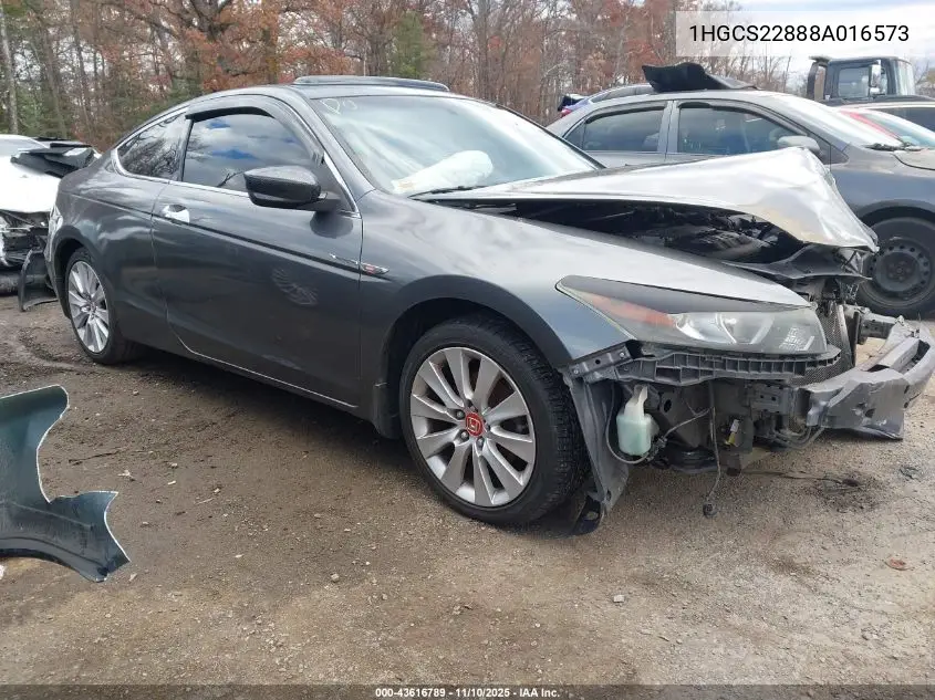 1HGCS22888A016573 2008 Honda Accord 3.5 Ex-L