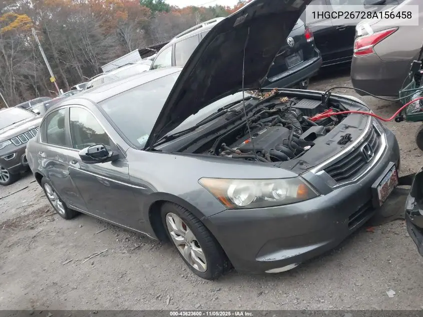1HGCP26728A156458 2008 Honda Accord 2.4 Ex