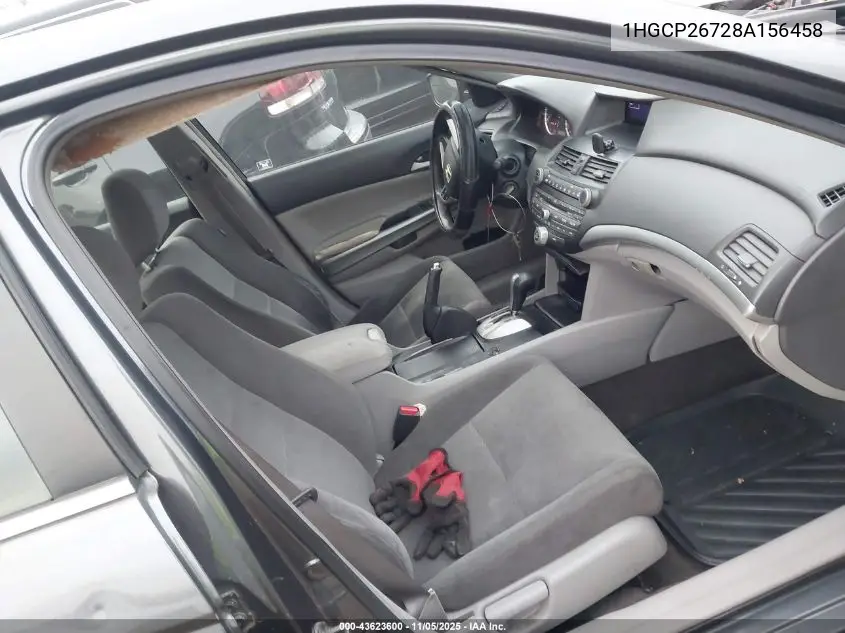 1HGCP26728A156458 2008 Honda Accord 2.4 Ex