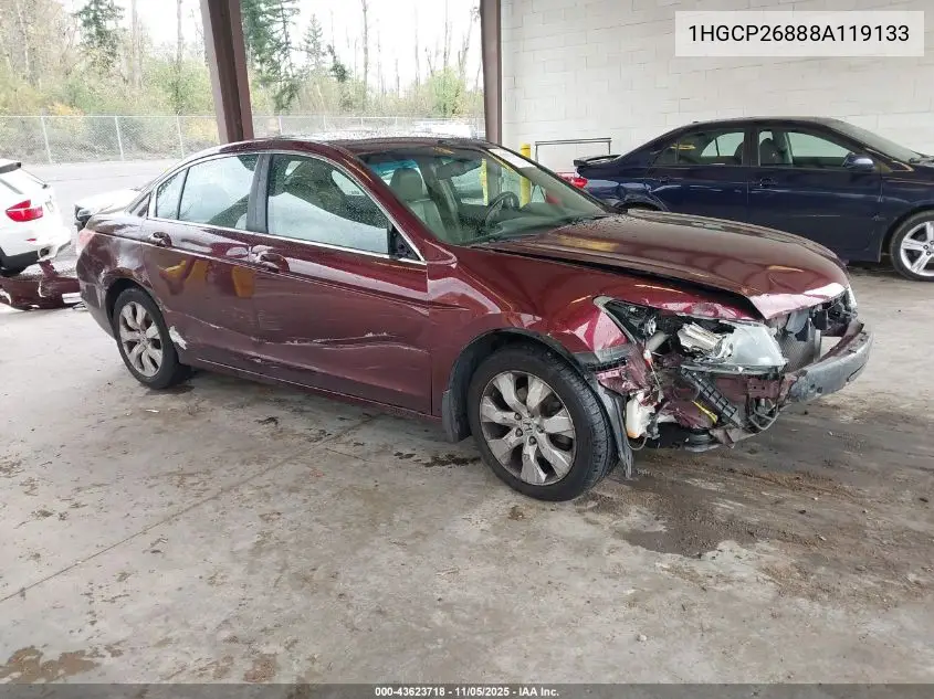 1HGCP26888A119133 2008 Honda Accord 2.4 Ex-L
