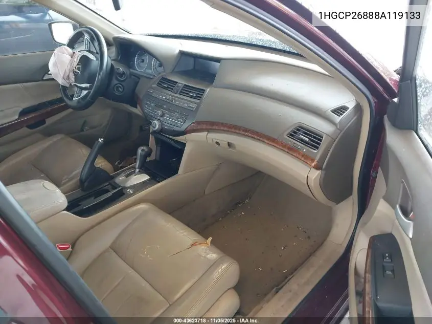 1HGCP26888A119133 2008 Honda Accord 2.4 Ex-L