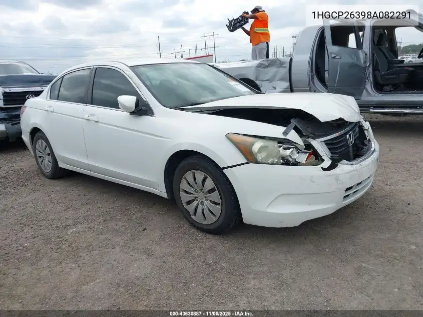 1HGCP26398A082291 2008 Honda Accord 2.4 Lx