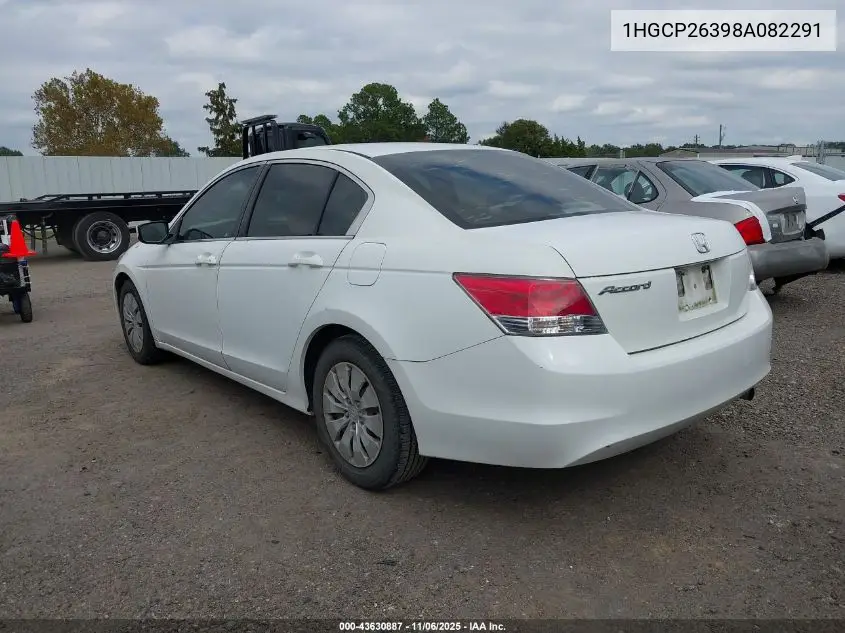 1HGCP26398A082291 2008 Honda Accord 2.4 Lx