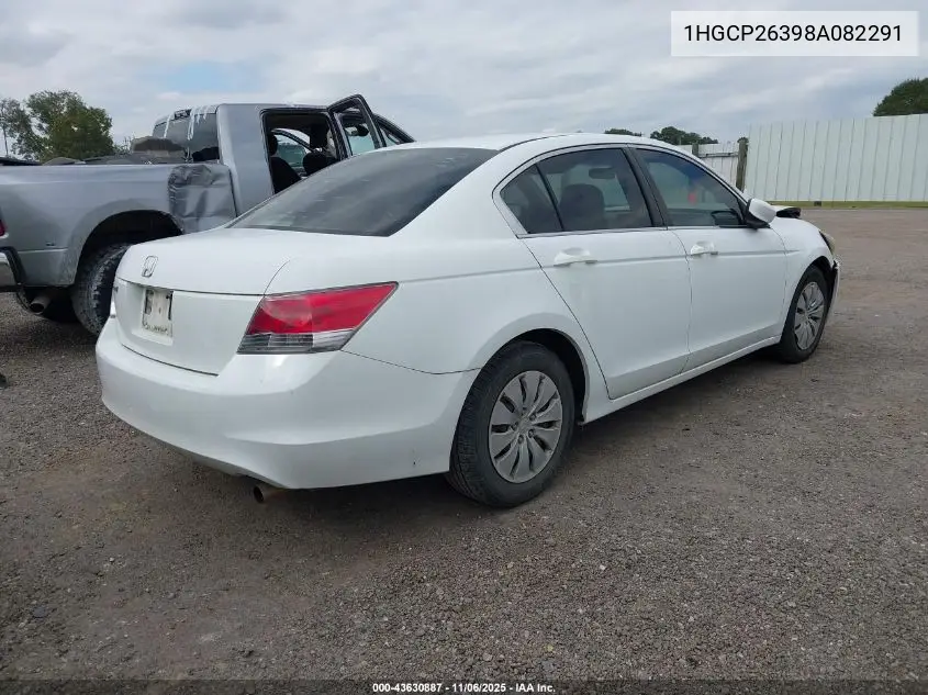 1HGCP26398A082291 2008 Honda Accord 2.4 Lx