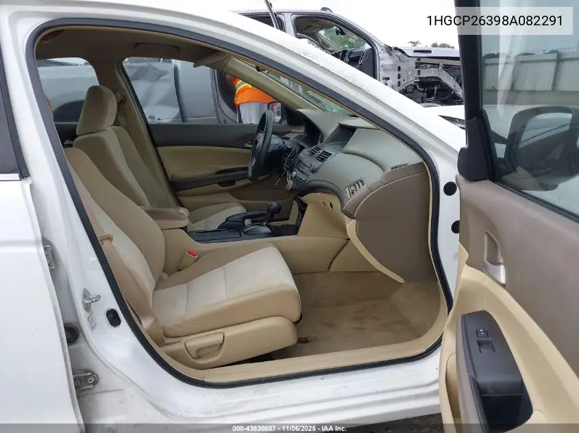 1HGCP26398A082291 2008 Honda Accord 2.4 Lx