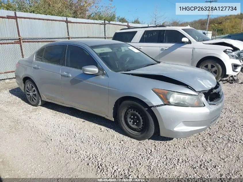 1HGCP26328A127734 2008 Honda Accord 2.4 Lx