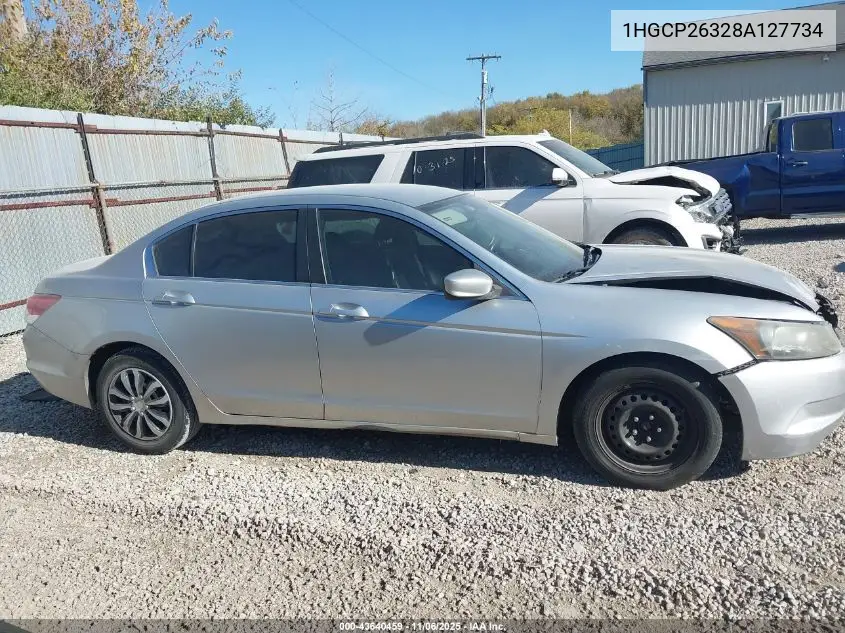 1HGCP26328A127734 2008 Honda Accord 2.4 Lx