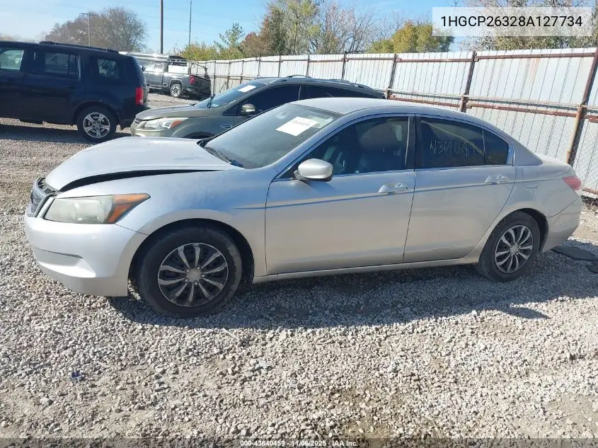 1HGCP26328A127734 2008 Honda Accord 2.4 Lx