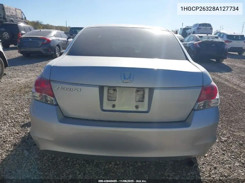 1HGCP26328A127734 2008 Honda Accord 2.4 Lx