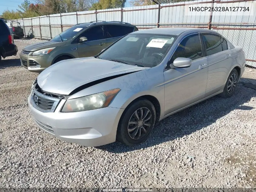 1HGCP26328A127734 2008 Honda Accord 2.4 Lx