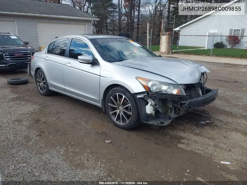 JHMCP26898C009855 2008 Honda Accord 2.4 Ex-L
