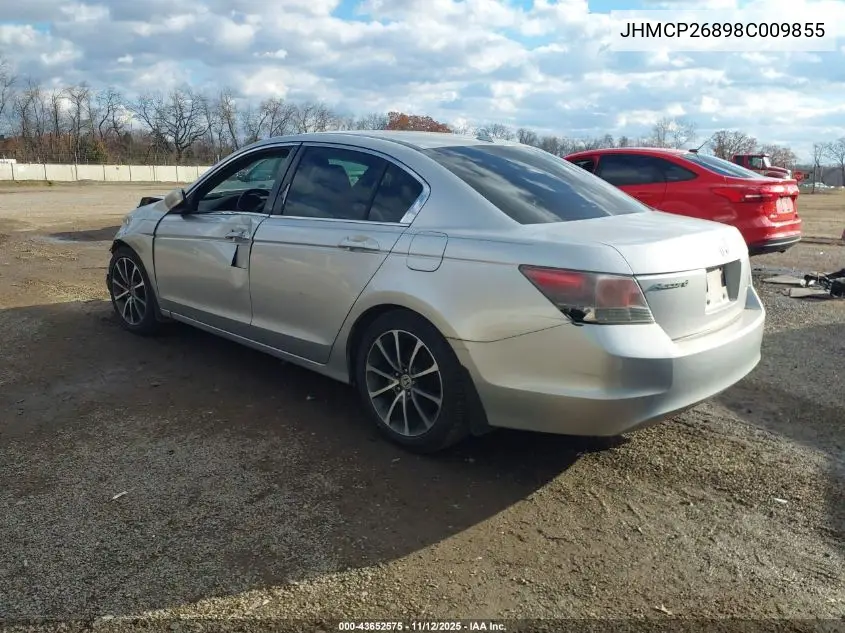 JHMCP26898C009855 2008 Honda Accord 2.4 Ex-L