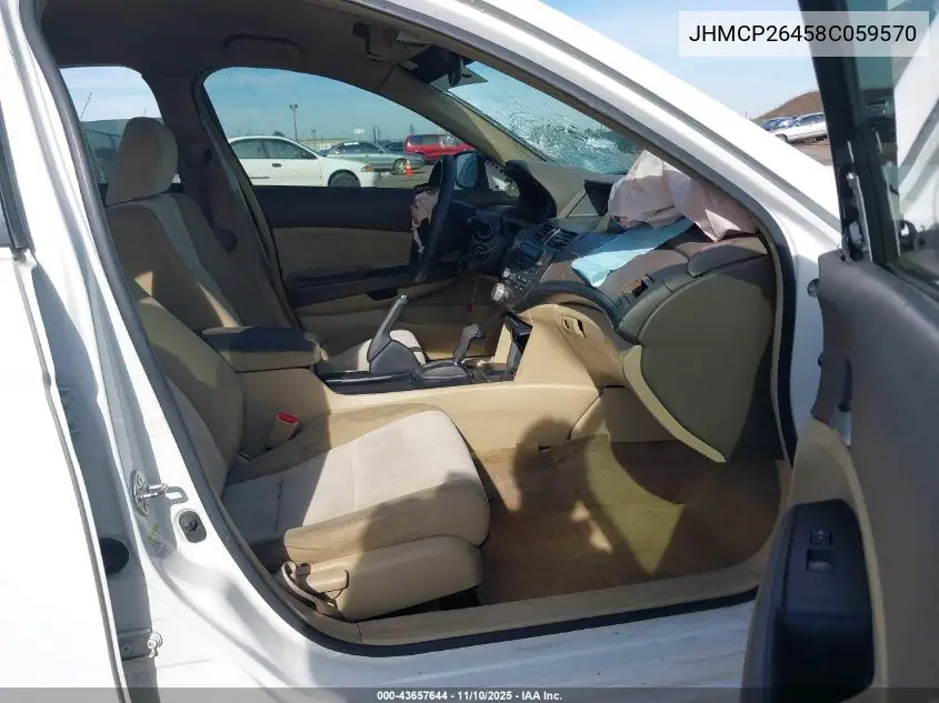 JHMCP26458C059570 2008 Honda Accord 2.4 Lx-P