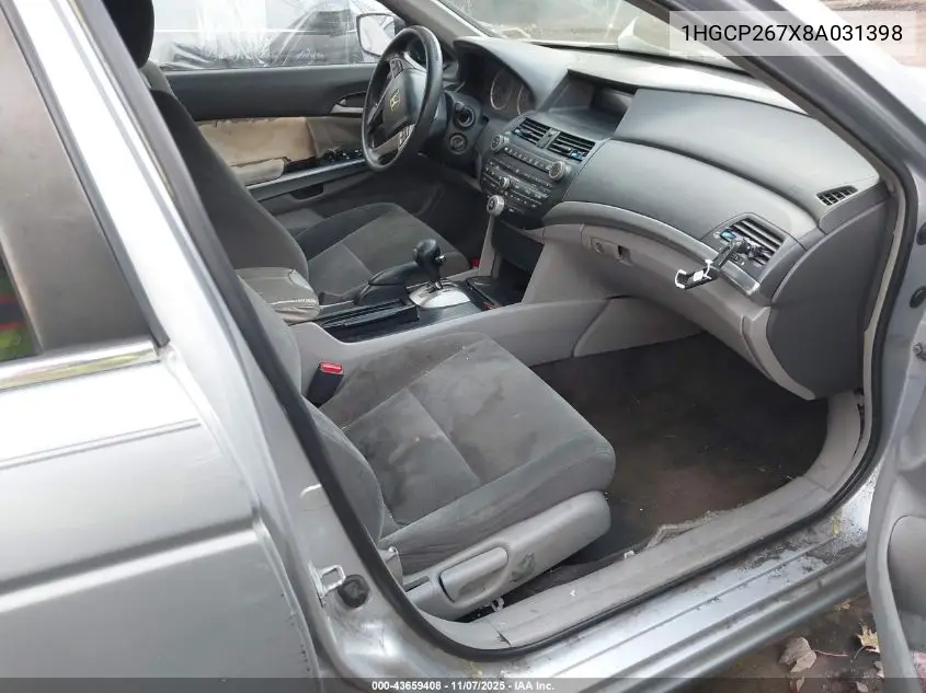 1HGCP267X8A031398 2008 Honda Accord 2.4 Ex